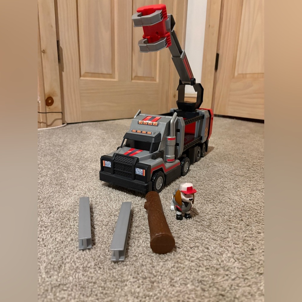 Paw Patrol Big Pup Trucks Al with log. Rare.